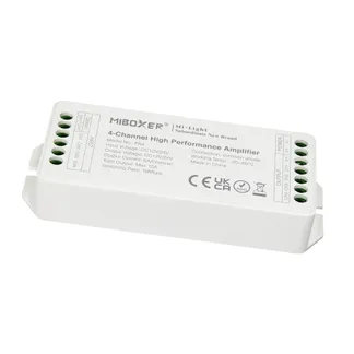 MiBoxer PA4 LED Controller 4-Channel Amplifier MiBoxer PA4 LED Controller 4-Channel Amplifier