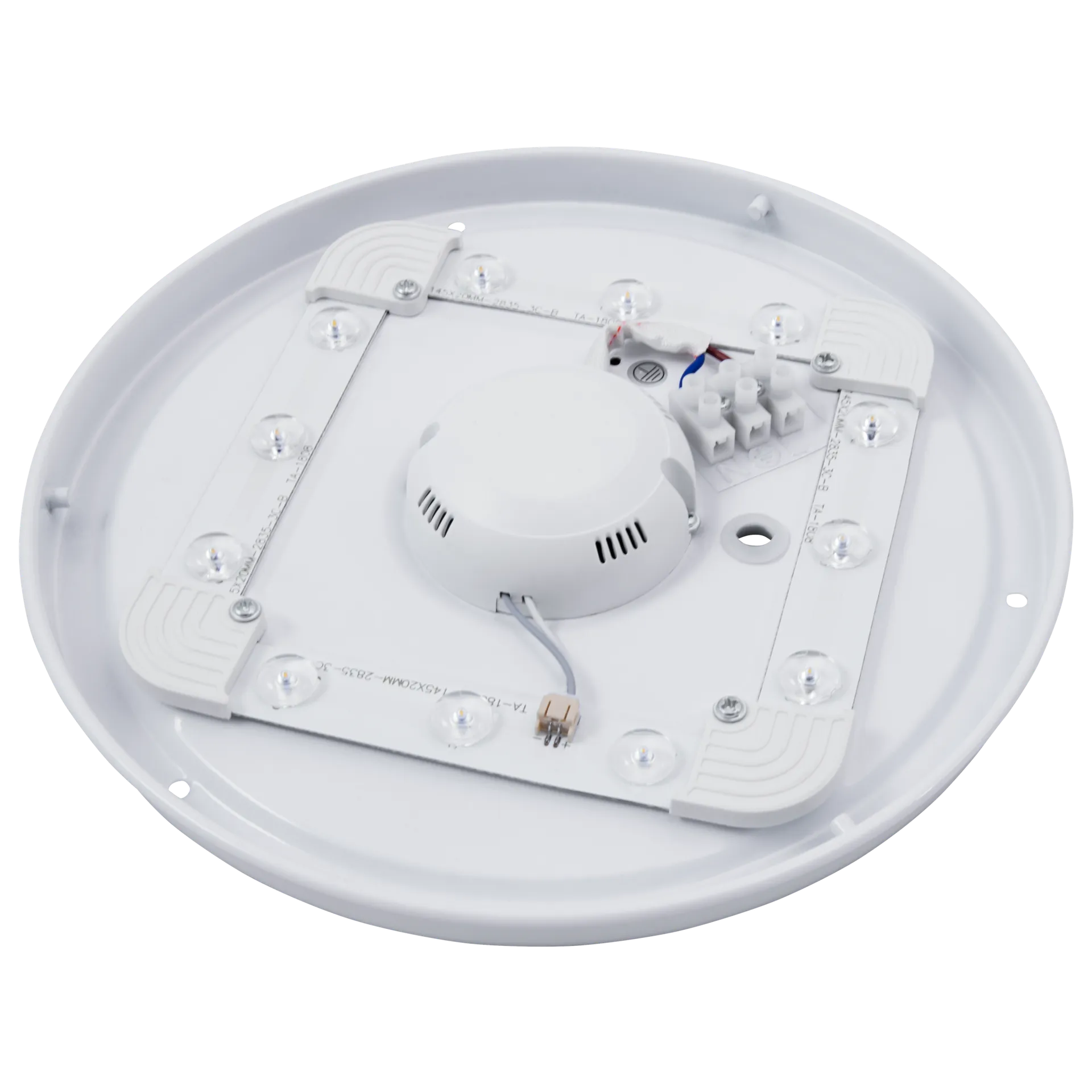 LED-Deckenleuchte McShine ''illumi'' 12W, 960lm, Ø26cm, 3000K, HF-Bewegungsmelder, Kunststoff – Bild 3