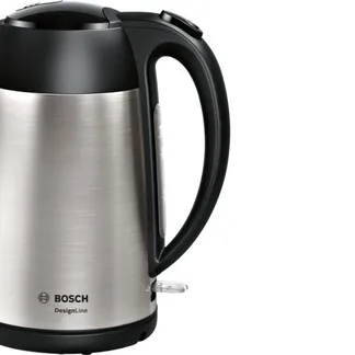 Bosch TWK3P420 Wasserkocher 1,7 l 2400 W Schwarz, Edelstahl Bosch TWK3P420 Wasserkocher 1,7 l 2400 W Schwarz, Edelstahl