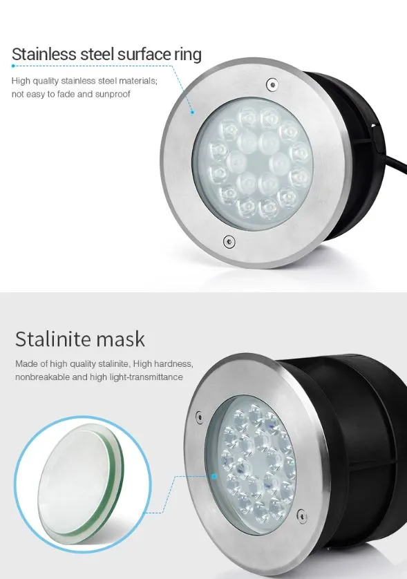 MiBoxer SYS-RD2 LED Subordinate Bodeneinbaustrahler 9W RGB+CCT mit Funk und WLAN MiBoxer SYS-RD2 LED Subordinate Bodeneinbaustrahler 9W RGB+CCT mit Funk und WLAN