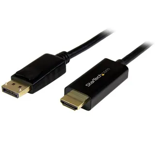 StarTech.com DisplayPort auf HDMI Kabel – 3m – 4k 30Hz StarTech.com DisplayPort auf HDMI Kabel – 3m – 4k 30Hz