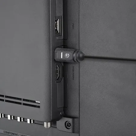 Manhattan 356084 InfiniBand/Glasfaserkabel 3 m Toslink Schwarz – Bild 6