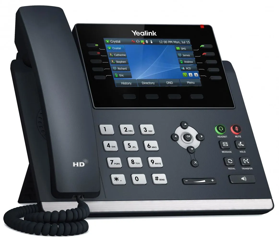 Yealink SIP-T46U IP-Telefon Grau LCD WLAN Yealink SIP-T46U IP-Telefon Grau LCD WLAN