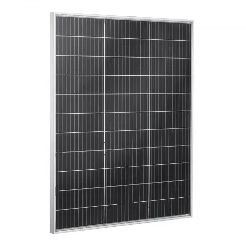 VEVOR Bifaziales Solarpanel 100 W 2er-Pack, 23% Hocheffizientes Monokristallines N-Typ-PV-Modul mit MC4-Ausgang & Alu-Rahmen, IP67 wasserdichtes Solarmodul für Auto, Boot, RV, netzunabhängig – Bild 9