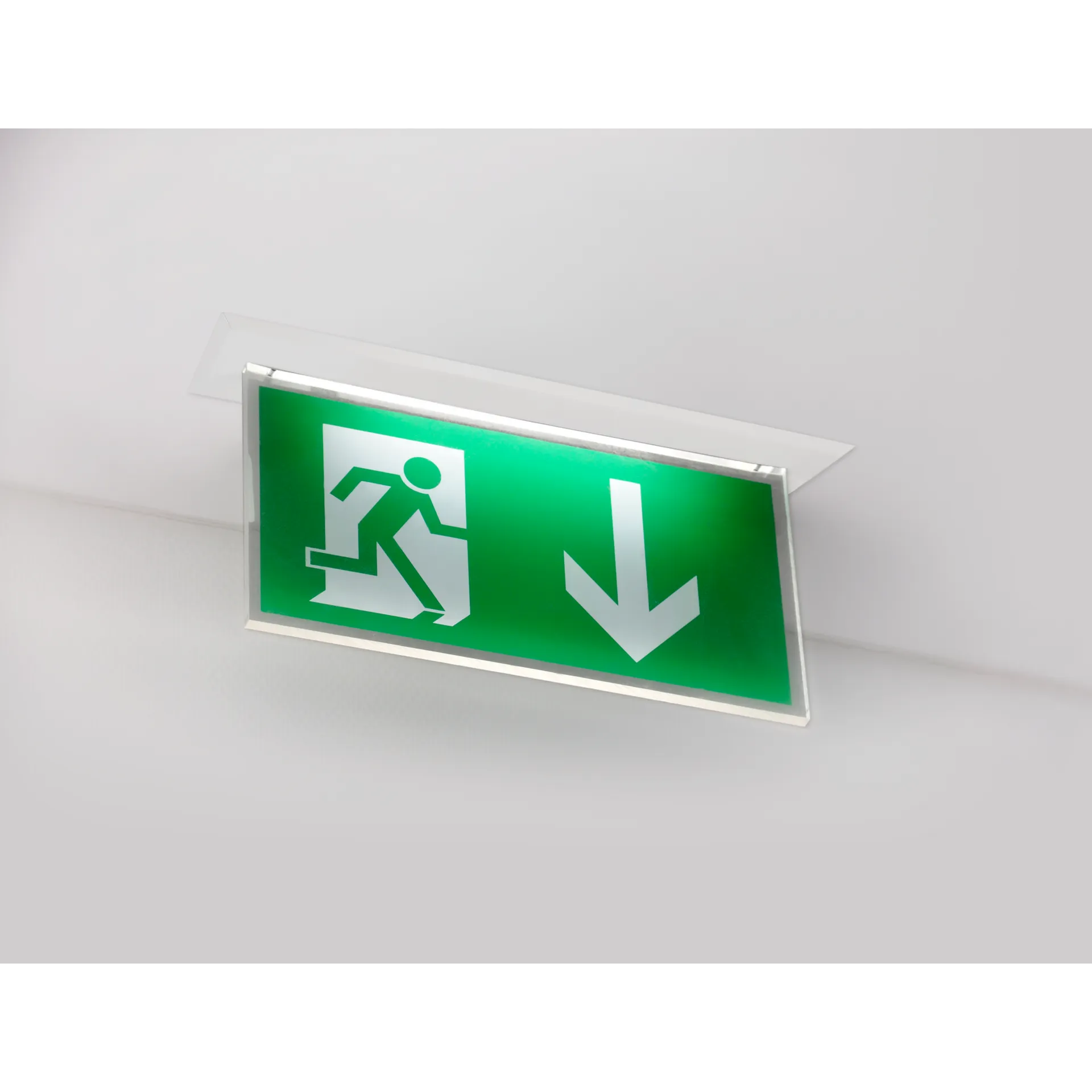 LED-Fluchtwegleuchte McShine ''FL-250'', Deckenmontage – Bild 2