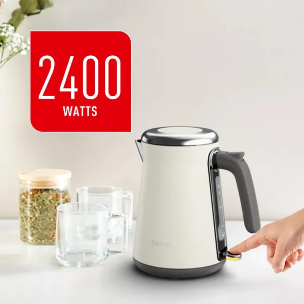 Tefal Collection KI666AE0 Wasserkocher 1,7 l 2400 W Elfenbein – Bild 8
