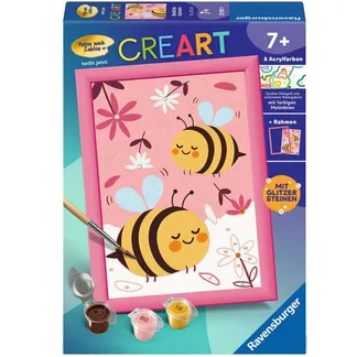 CreArt – Niedliche Hummeln, Malen CreArt – Niedliche Hummeln, Malen