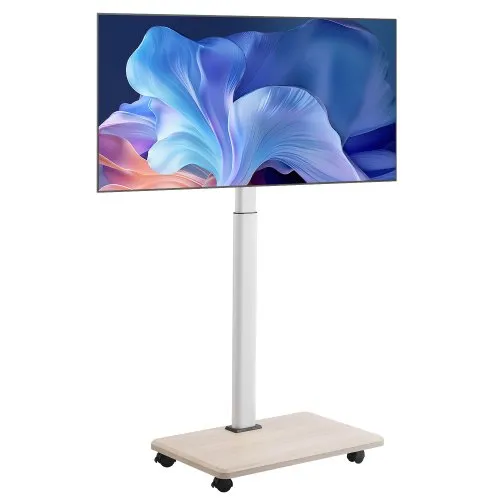 VEVOR rollbarer TV-Ständer TV-Wagen für 812,8-1778 mm TVs bis zu 45 kg, 25° Links-Rechts-Drehung & höhenverstellbare TV-Halterung mit Regal für Ecke Schlafzimmer Wohnzimmer (max. 600 x 400 mm) VEVOR rollbarer TV-Ständer TV-Wagen für 812,8-1778 mm TVs bis zu 45 kg, 25° Links-Rechts-Drehung & höhenverstellbare TV-Halterung mit Regal für Ecke Schlafzimmer Wohnzimmer (max. 600 x 400 mm)