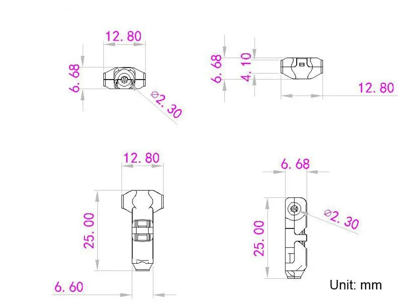 Synergy 21 LED FLEX Strip zub. Easy Connect T shape for 1 line red – Bild 2