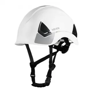 VEVOR Schutzhelm ANSI/ISEA Z89.1-zugelassener ABS-Sicherheitshelm mit 6-Punkt-Ratschenaufhängung, verstellbarer Industriehelm belüfteter Bauhelm Arbeitshelm für Industriebau Arbeitskleidung Weiß VEVOR Schutzhelm ANSI/ISEA Z89.1-zugelassener ABS-Sicherheitshelm mit 6-Punkt-Ratschenaufhängung, verstellbarer Industriehelm belüfteter Bauhelm Arbeitshelm für Industriebau Arbeitskleidung Weiß