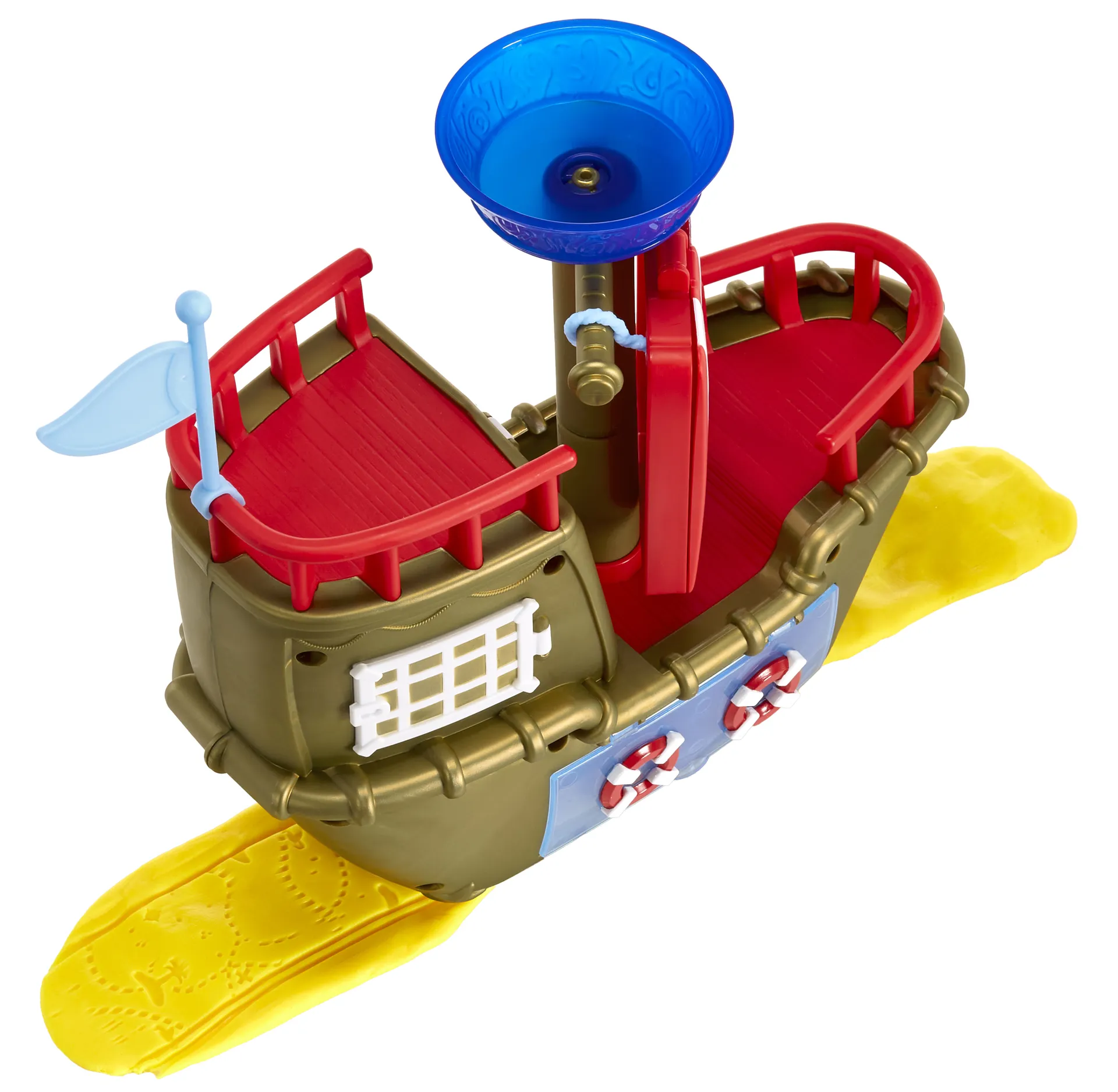 MGA Entertainment DohKins Pirate Ship Playset Knetmasse-Spielset 191 g Mehrfarbig – Bild 2