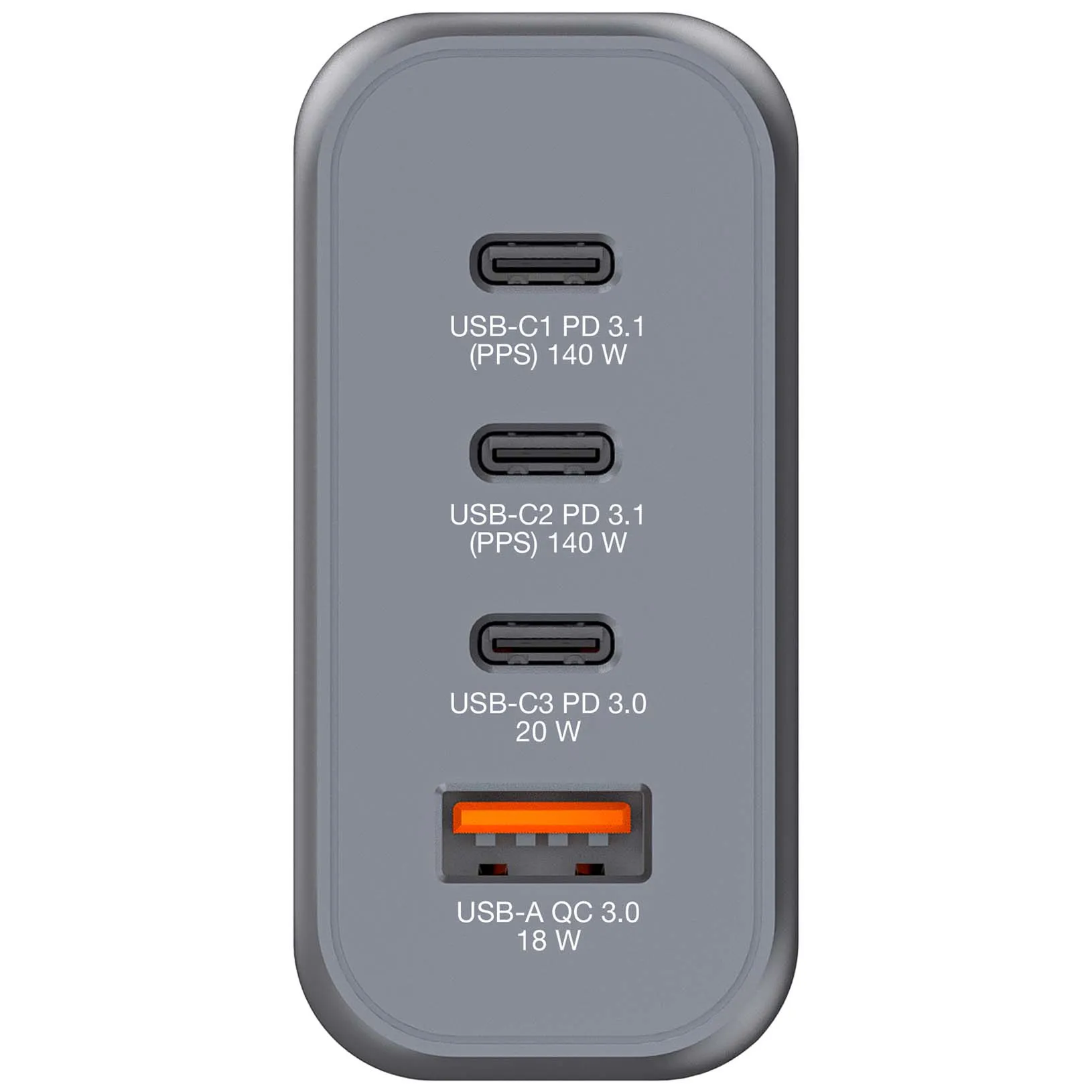 Verbatim GNC-140 Universal Schwarz, Grau AC Schnellladung Drinnen – Bild 2