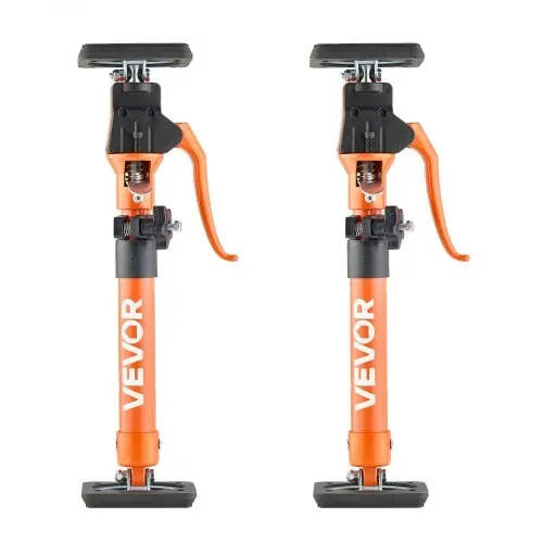 VEVOR Einhandstütze, 2 Stk., Deckenstütze 40–60cm, Teleskopstütze aus Stahl, Montagestütze bis zu 100kg Kapazität zum Installieren von Schränken, Anheben von Trockenbauwänden, Frachtstangen – Bild 10