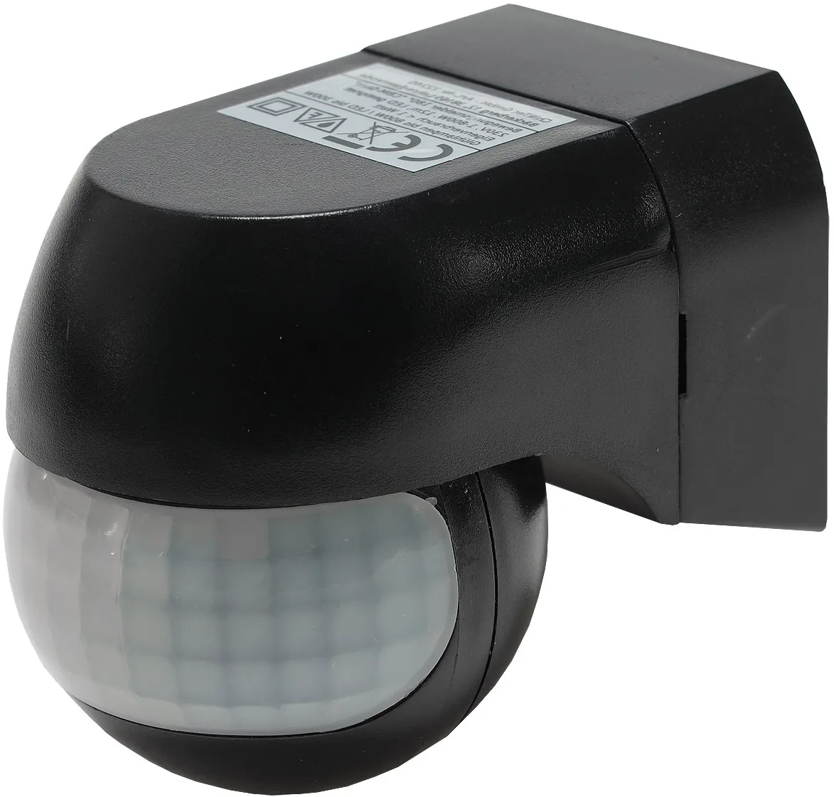 Aufputz Bewegungsmelder „CBM-Slim“ 180° LED geeignet, IP44, 1-800W, schwarz Aufputz Bewegungsmelder „CBM-Slim“ 180° LED geeignet, IP44, 1-800W, schwarz