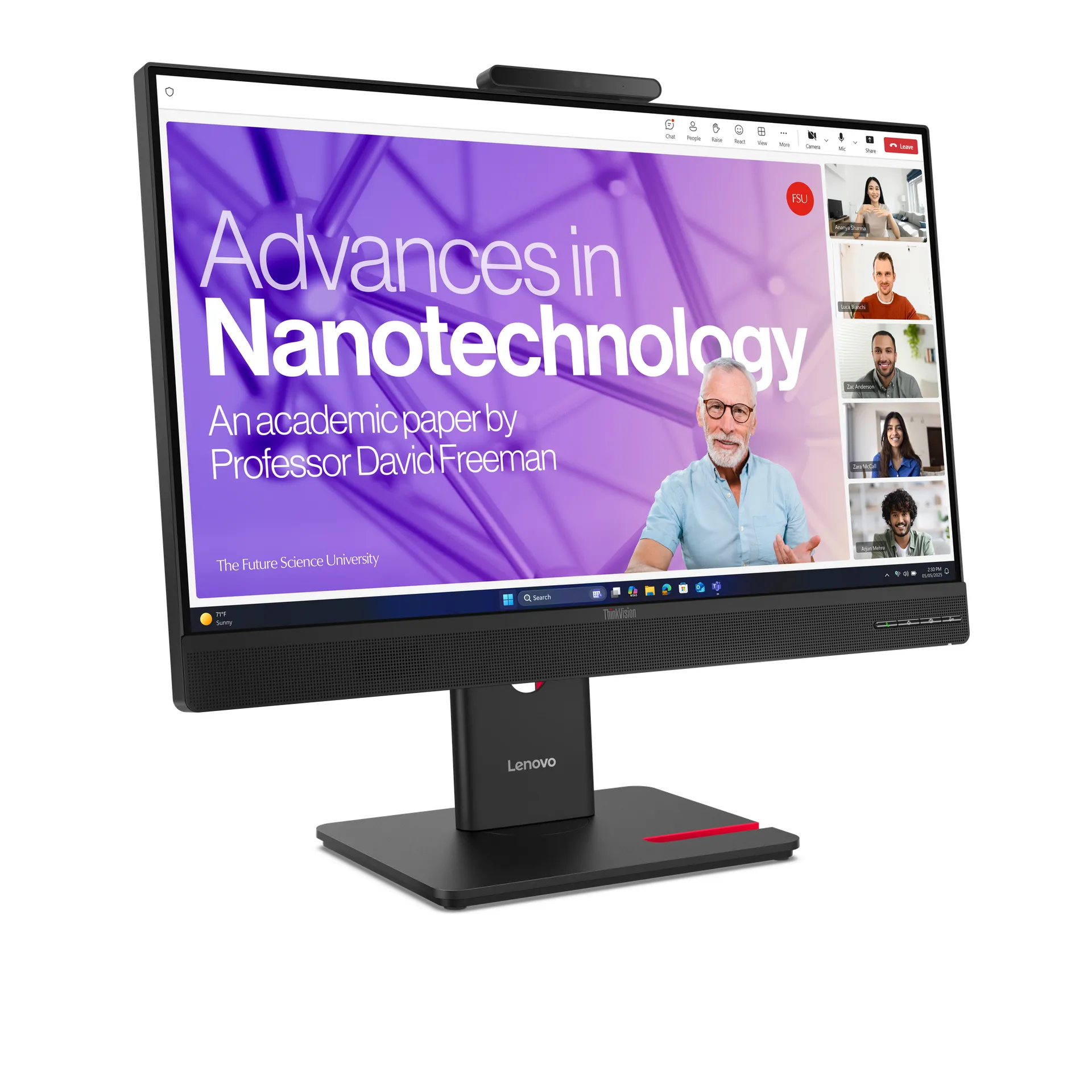 Lenovo ThinkVision T27QD-4v Monitor – Bild 2