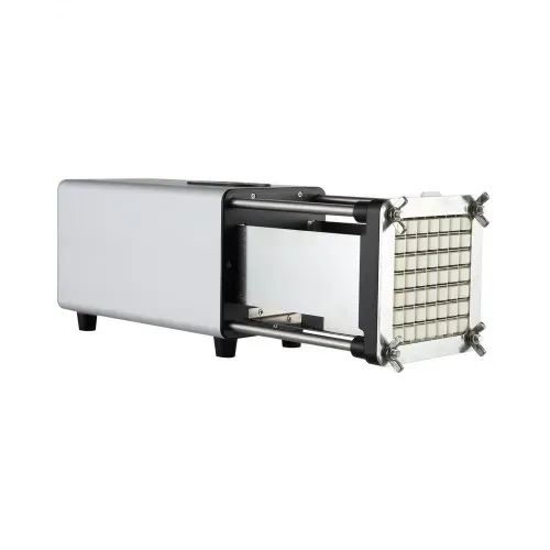 VEVOR Elektrischer Pommes Frites Schneider Kartoffelschneider mit 1/2-Zoll- und 3/8-Zoll-Klingen Edelstahl, Kartoffelschneider und Zerkleinerer mit Anti-Rutsch-Füßen, für Kartoffeln Gemüse Silber – Bild 9