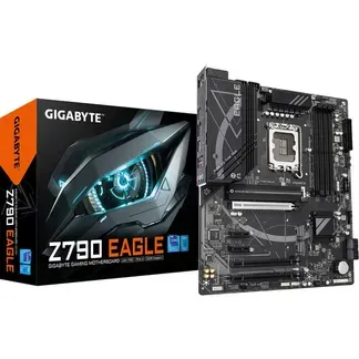 GIGABYTE Z790 EAGLE Motherboard – Unterstützt 14. Generation Intel Core CPUs, 12+1+1 Phasen VRM, bis zu 7600MHz DDR5 (OC), 3xPCIe 4.0 M.2, 2,5GbE LAN, USB 3.2 Gen 2 GIGABYTE Z790 EAGLE Motherboard – Unterstützt 14. Generation Intel Core CPUs, 12+1+1 Phasen VRM, bis zu 7600MHz DDR5 (OC), 3xPCIe 4.0 M.2, 2,5GbE LAN, USB 3.2 Gen 2