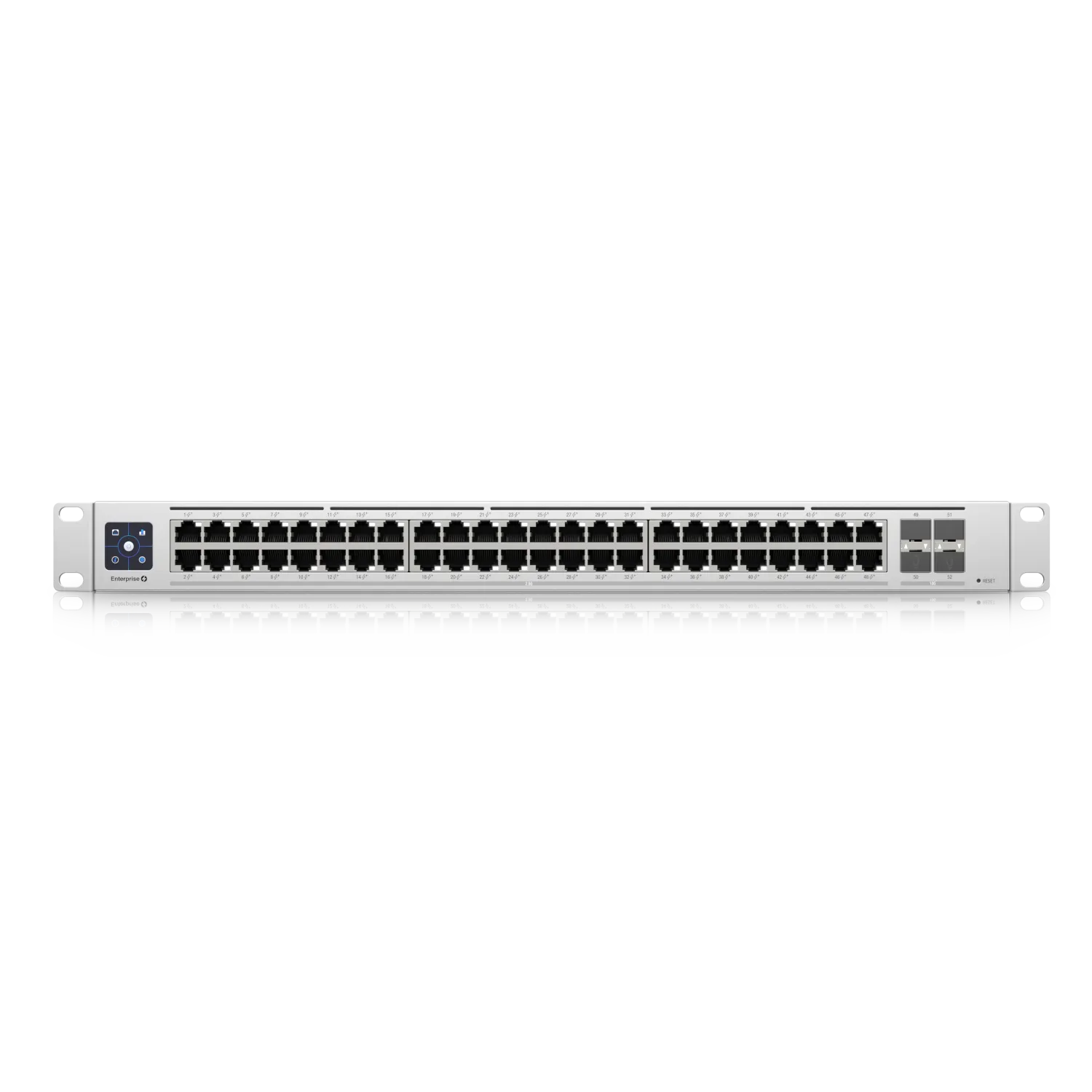 Ubiquiti Switch full managed Layer3 52 Port • 48x 2,5 GbE • PoE Budget 720W • 48x PoE at • 4x SFP+ • 19” • UniFi • USW-Enterprise-48-PoE – Bild 3