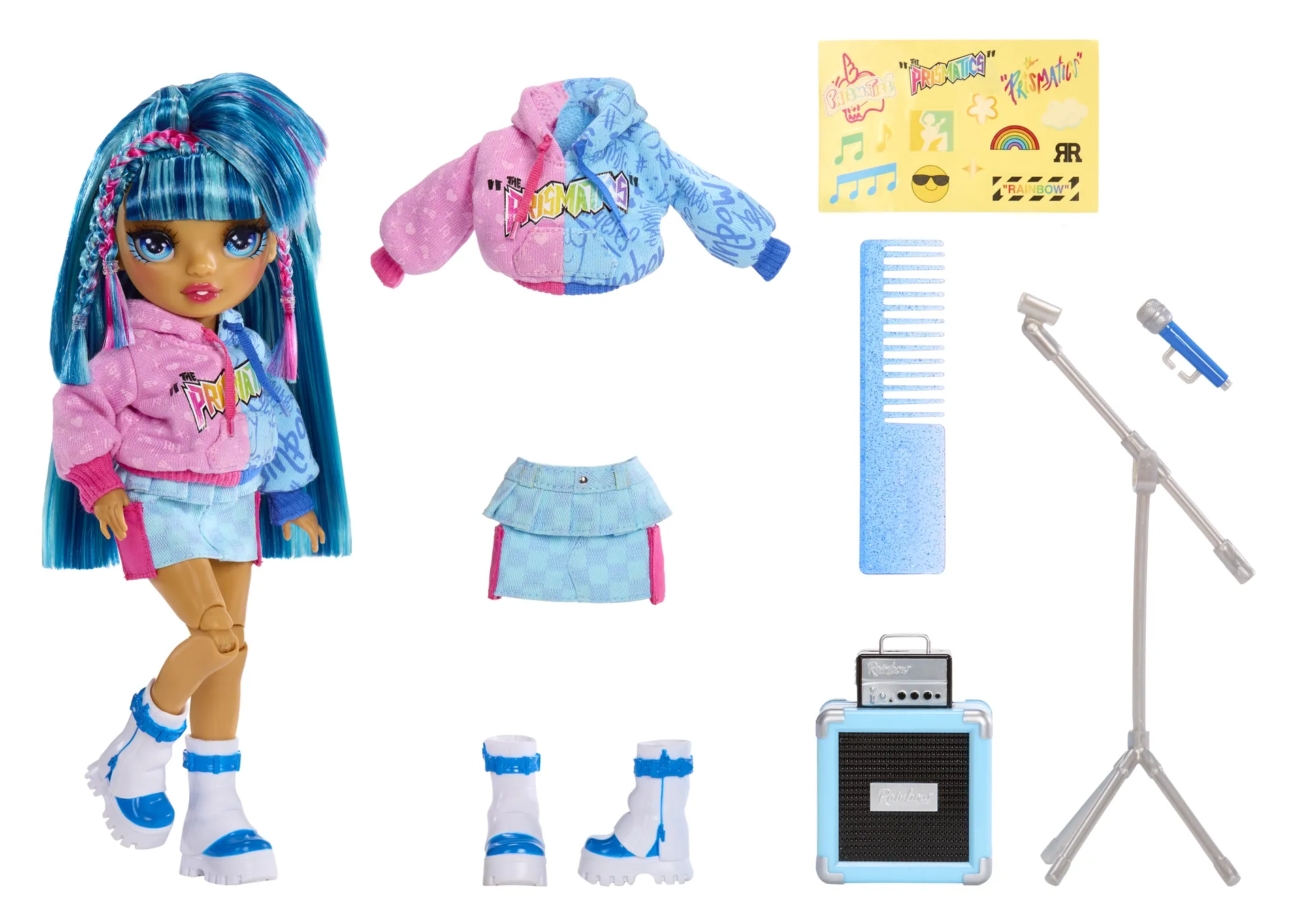 Rainbow High Junior High Jr High Rockband Fashion Dolls - Skyler – Bild 2