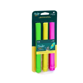 3Doodler Filament / Start+ / 75 / neonpink, neongelb, neongrün / „Neon Glow“ 3Doodler Filament / Start+ / 75 / neonpink, neongelb, neongrün / „Neon Glow“