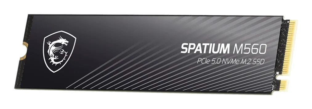 MSI Spatium M560 PCIE 5.0 NVME M.2 1TB PCI Express 5.0 3D NAND MSI Spatium M560 PCIE 5.0 NVME M.2 1TB PCI Express 5.0 3D NAND
