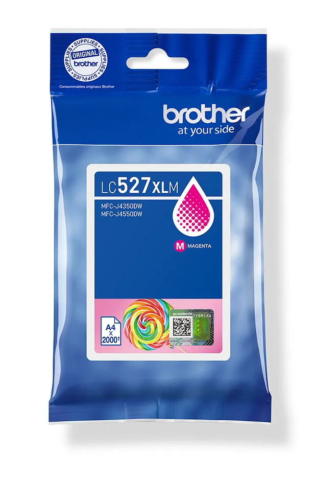 Brother LC527XLM Druckerpatrone 1 Stück(e) Original Hohe (XL-) Ausbeute Magenta Brother LC527XLM Druckerpatrone 1 Stück(e) Original Hohe (XL-) Ausbeute Magenta