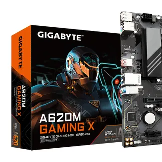 GIGABYTE A620M GAMING X Motherboard – Unterstützt AMD Ryzen 8000 CPUs, 8+2+1 Phasen Digital VRM, bis zu 8000MHz DDR5 (OC), 1xPCIe 4.0 M.2, GbE LAN, USB 3.2 Gen 2 GIGABYTE A620M GAMING X Motherboard – Unterstützt AMD Ryzen 8000 CPUs, 8+2+1 Phasen Digital VRM, bis zu 8000MHz DDR5 (OC), 1xPCIe 4.0 M.2, GbE LAN, USB 3.2 Gen 2