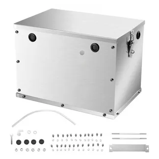 VEVOR Batteriekasten, Gruppe 24/31, Batteriebox für Schiffsbatterien mit Griffen & Kabellöchern mit Gummitülle, Gehäuse aus Aluminiumlegierung, geeignet für Offroad-Rennwagen & LKWs VEVOR Batteriekasten, Gruppe 24/31, Batteriebox für Schiffsbatterien mit Griffen & Kabellöchern mit Gummitülle, Gehäuse aus Aluminiumlegierung, geeignet für Offroad-Rennwagen & LKWs