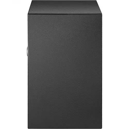 VEVOR Tresor 60 L, Möbeltresor 17kg Belastbarkeit, Wandtresor Schwarz staubdicht mit Fingerabdruck Code Digital-Tastenfeld Schlüssel 4 Schlosssystemen Sicherheitstresor Wohnung Hotel Büro – Bild 9