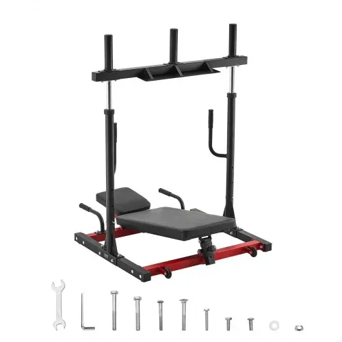 VEVOR Vertikale Beinpresse, spezielles Heim-Fitnessgerät für den Unterkörper, Trainingsgerät aus Karbonstahl, verstellbares Beinkrafttraining für hochintensives Drücken 249,48 kg belastbar – Bild 8