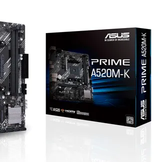 ASUS PRIME A520M-K AMD A520 Sockel AM4 micro ATX ASUS PRIME A520M-K AMD A520 Sockel AM4 micro ATX