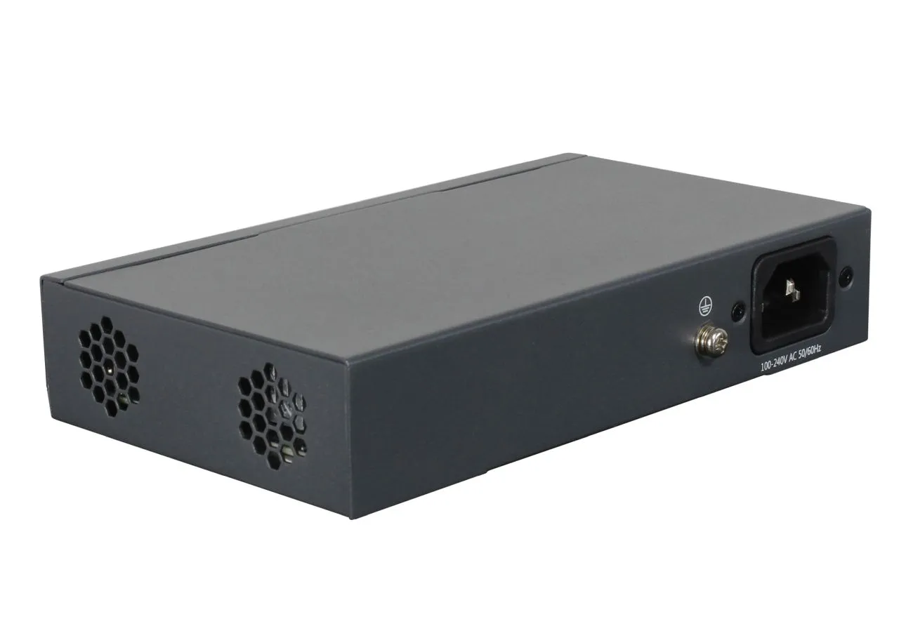 ALLNET Switch smart managed 6 Port Gigabit 95W / 4x PoE / 1x Gigabit / 1x PoE 90W BT In / "ALL-SG8206PDM" – Bild 5