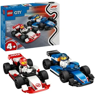 60464 City F1 Williams Racing und Haas F1 Rennautos, Konstruktionsspielzeug 60464 City F1 Williams Racing und Haas F1 Rennautos, Konstruktionsspielzeug