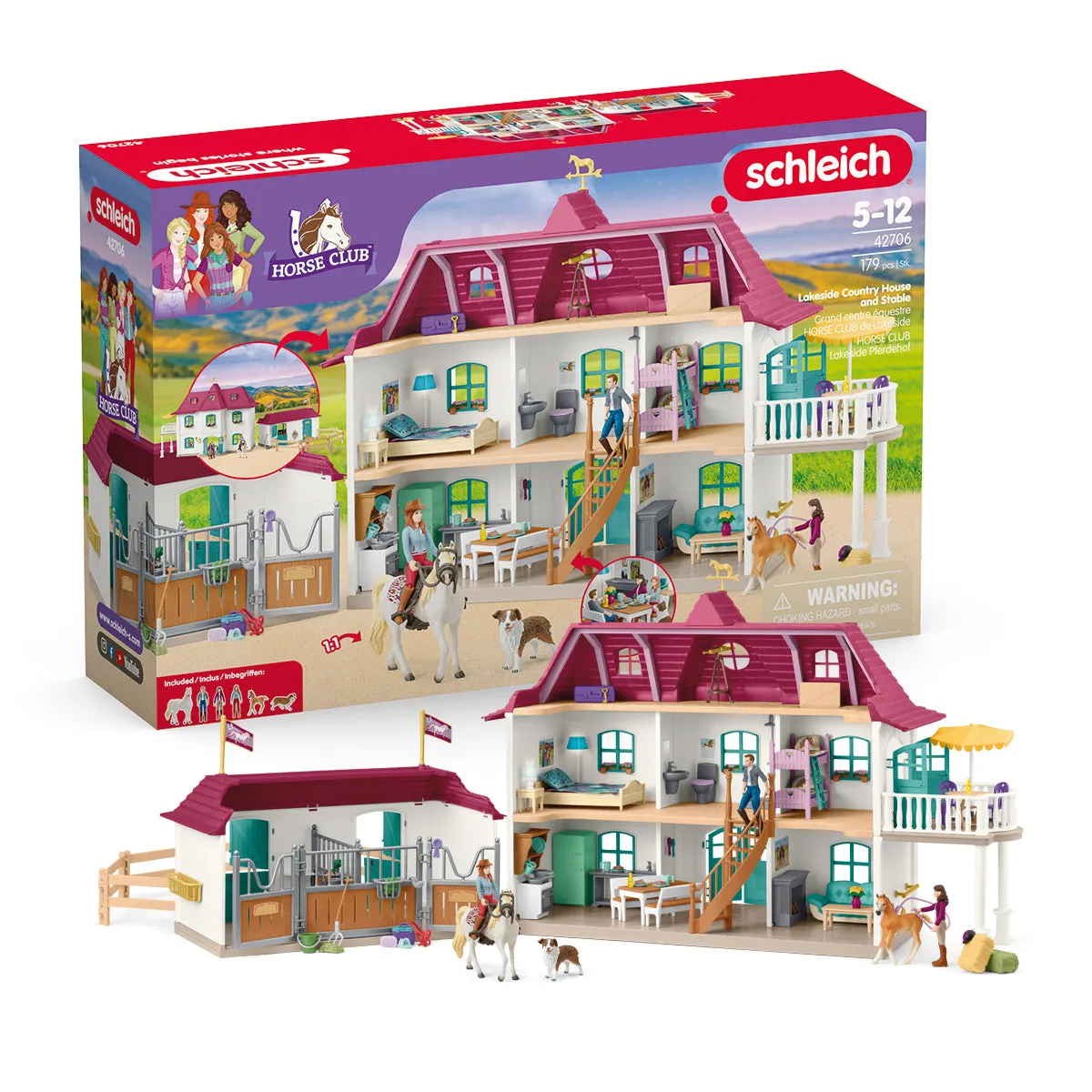 schleich HORSE CLUB Lakeside Country House and Stable – Bild 3