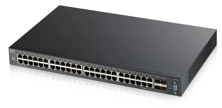 Zyxel XGS2210-52 Managed L2 Gigabit Ethernet (10/100/1000) 1U Schwarz Zyxel XGS2210-52 Managed L2 Gigabit Ethernet (10/100/1000) 1U Schwarz