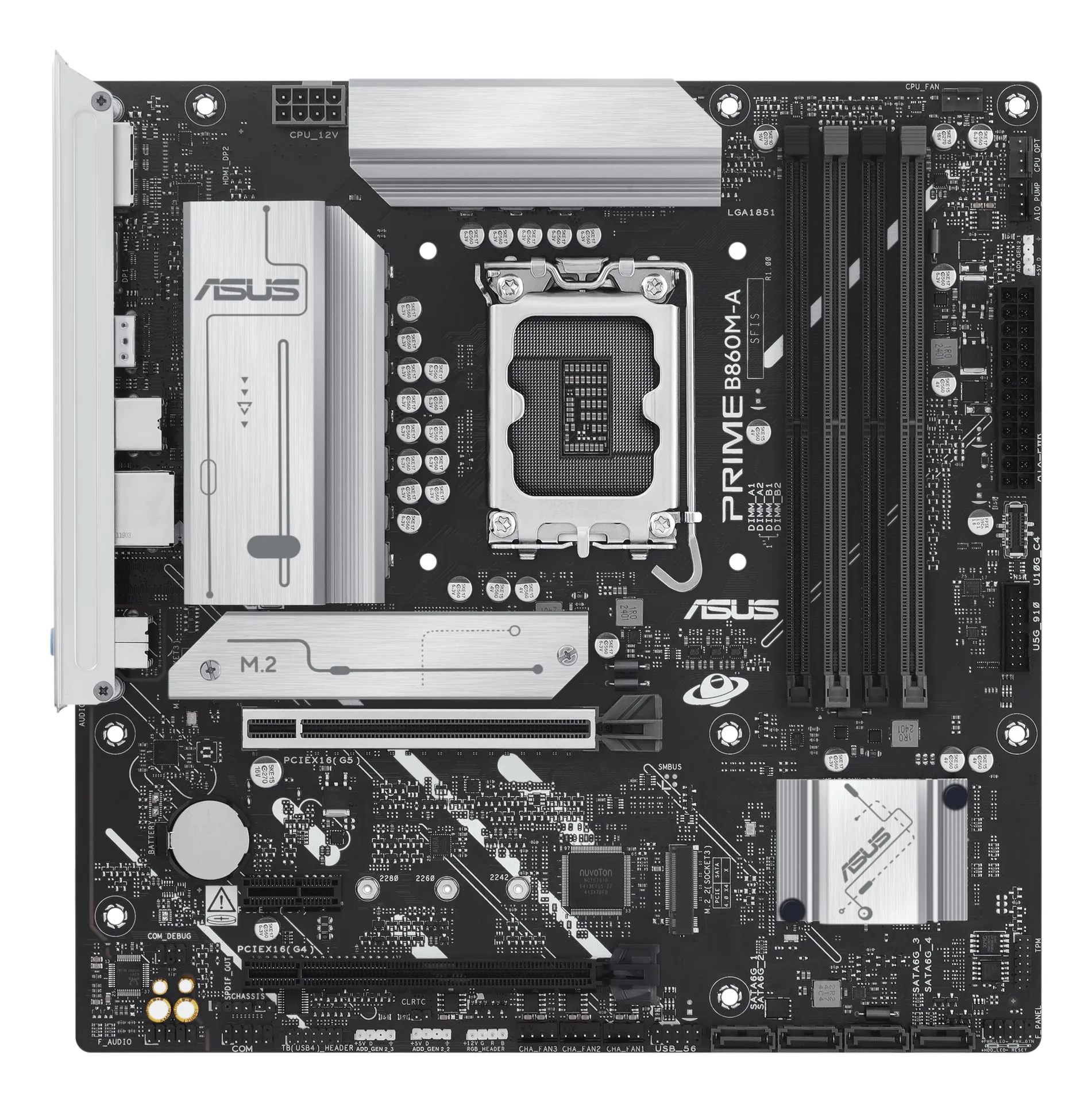 ASUS PRIME B860M-A-CSM Intel B860 LGA 1851 (Socket V1) micro ATX – Bild 2