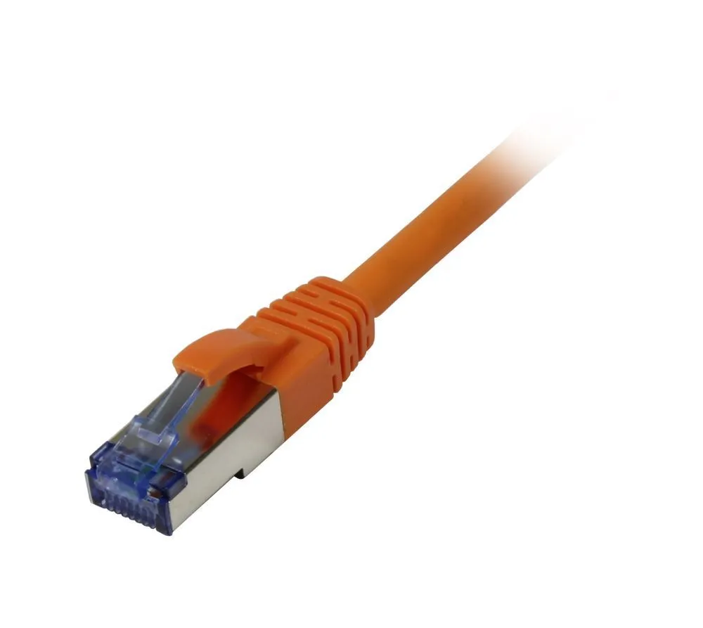 Patchkabel RJ45, CAT6A 500Mhz, 0.15m, orange, S-STP(S/FTP), AWG26, LSZH, Synergy 21 Patchkabel RJ45, CAT6A 500Mhz, 0.15m, orange, S-STP(S/FTP), AWG26, LSZH, Synergy 21