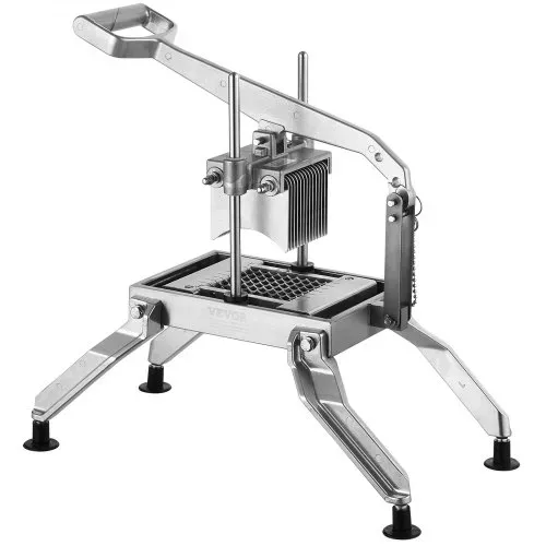 VEVOR Kommerzieller Gemüseschneider, 3/8 & 3/16 Zoll Tomatenschneider, Gemüseschneider aus Edelstahl & Aluminiumlegierung, Manueller Gemüseschneider, für Tomaten, Zwiebeln, Kartoffeln – Bild 9