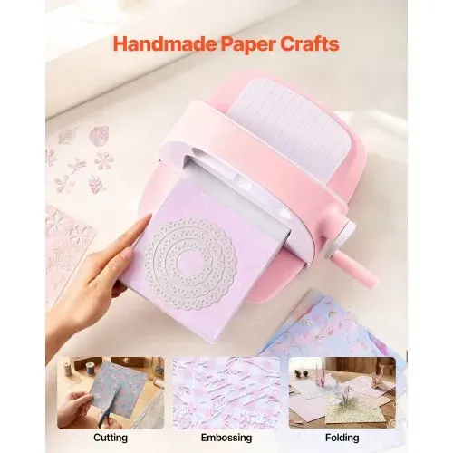 VEVOR Scrapbook-Papier, 72 Blätter, 152 mm, Gemischtes Spezialmusterpapier-Set für VEVOR Stanz- & Prägemaschinen, Dekorpapier für Dekorationen, Scrapbooking, Kartenherstellung & DIY-Bastelarbeiten – Bild 3
