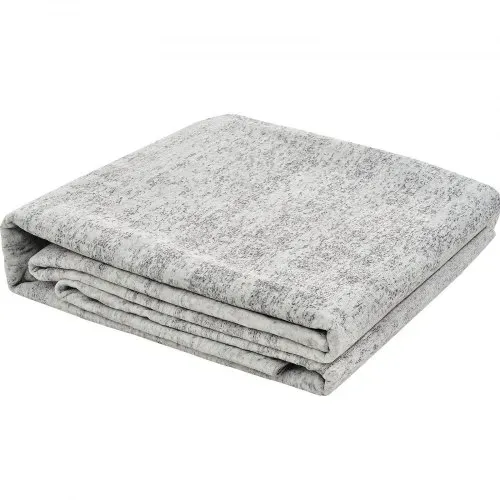 VEVOR Wohnzimmerteppich, 3048x4267 mm, Kurzflor, waschbarer Teppich, rutschfeste Bodenmatte, moderner Flächenteppich, für Schlafzimmer, Büro, Wohnzimmer, Kinderzimmer, Eingangsbereich, Grau – Bild 10