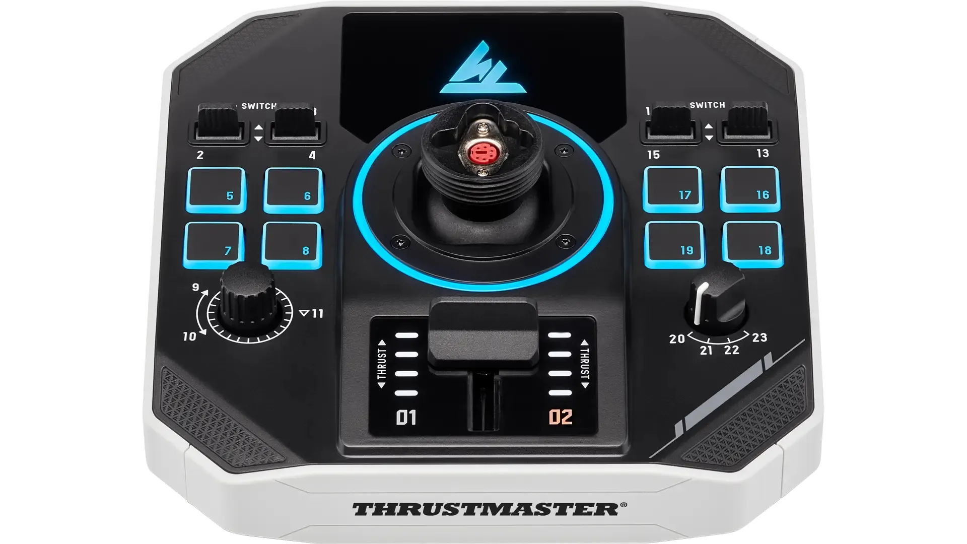 Thrustmaster Sol-R 1 Schwarz, Weiß USB Flightstick Analog / Digital PC – Bild 3