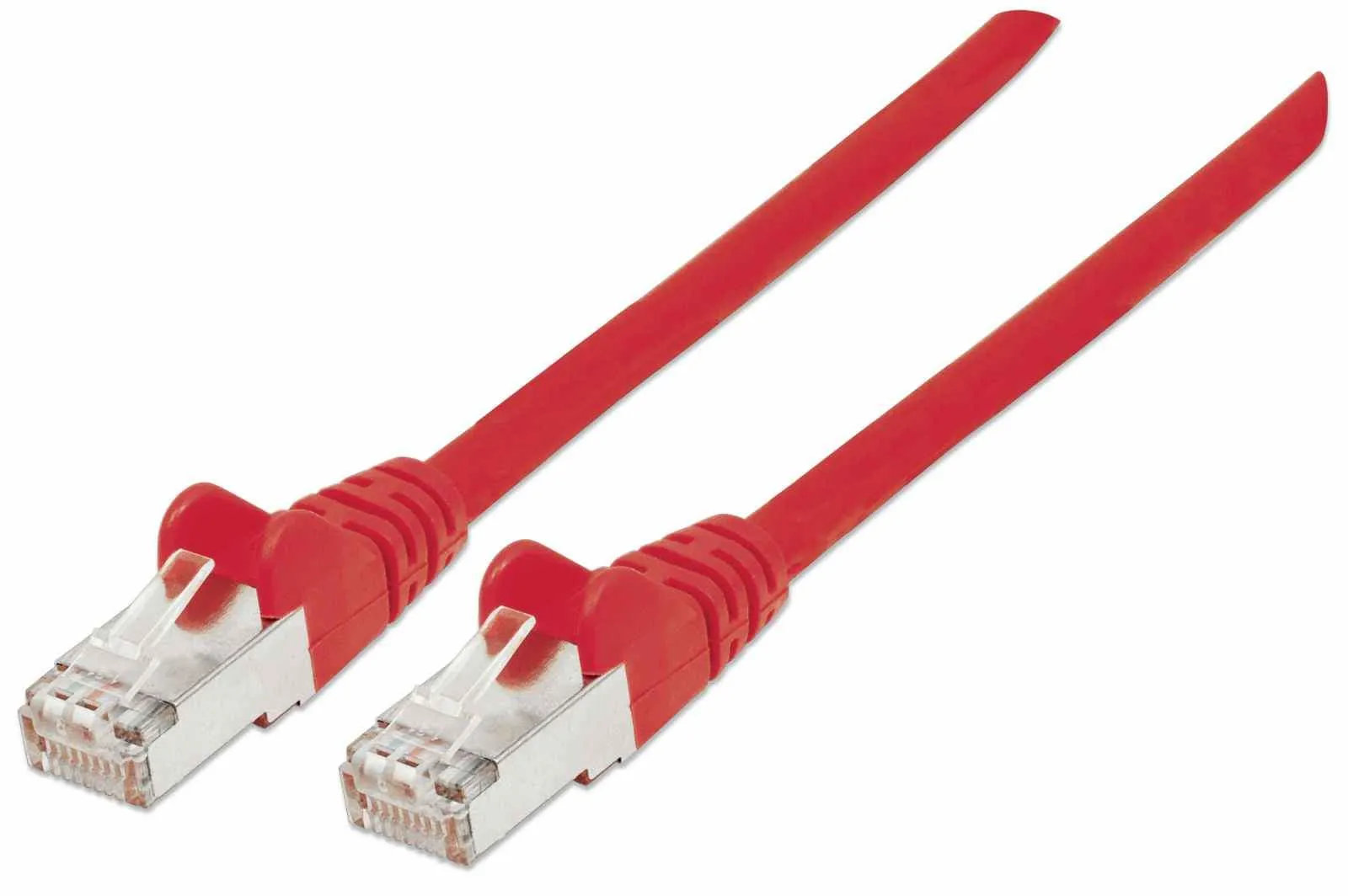 Intellinet Netzwerkkabel mit Cat6a-Stecker und Cat7-Rohkabel, S/FTP, 100% Kupfer, LS0H, 1,5 m, rot Intellinet Netzwerkkabel mit Cat6a-Stecker und Cat7-Rohkabel, S/FTP, 100% Kupfer, LS0H, 1,5 m, rot