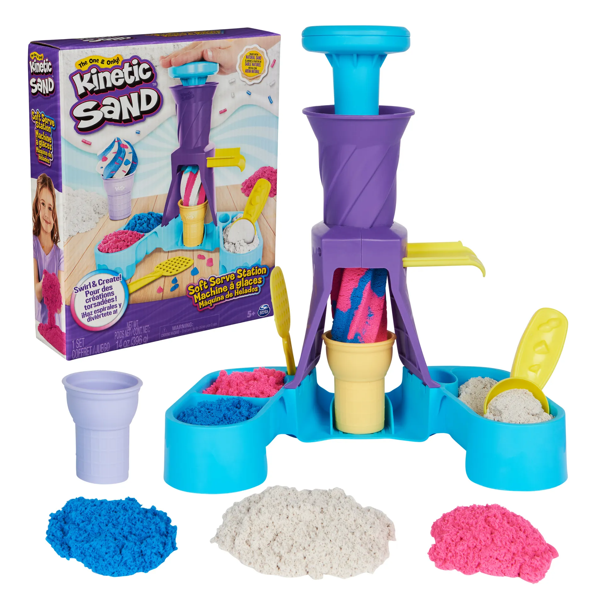 Kinetic Sand Softeis Station Kinetic Sand Softeis Station