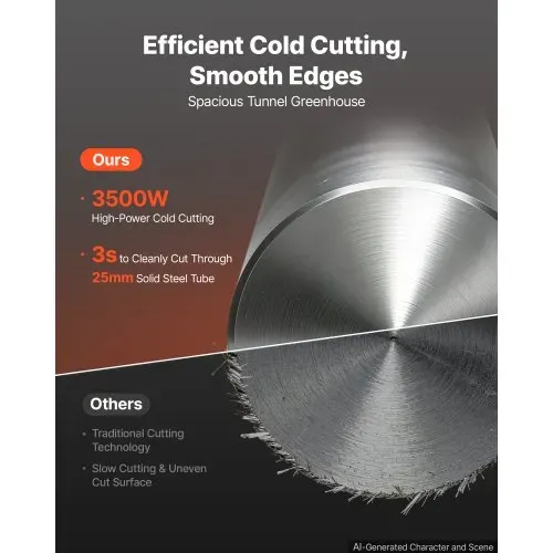 VEVOR Metalltrennsäge Kappsäge 355mm Trennscheibe 3500W Motor Gehrungssäge, zum Schneiden von Metall, Einstellbarer Winkel von -45° bis 45°, Drehzahl von 750 bis 1200 U/min, mit Späneauffangbehälter VEVOR Metalltrennsäge Kappsäge 355mm Trennscheibe 3500W Motor Gehrungssäge, zum Schneiden von Metall, Einstellbarer Winkel von -45° bis 45°, Drehzahl von 750 bis 1200 U/min, mit Späneauffangbehälter