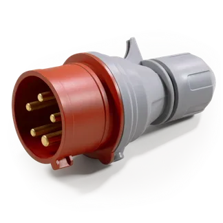 CEE-Stecker McPower, IP44, 415V, 16A, 5-polig, IP44 CEE-Stecker McPower, IP44, 415V, 16A, 5-polig, IP44