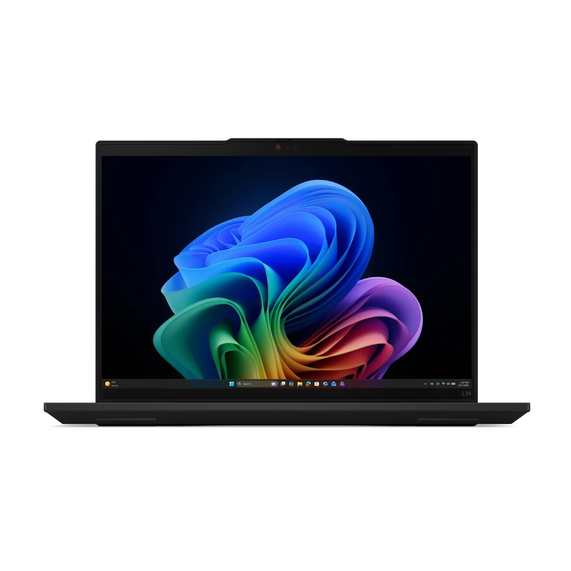 Lenovo ThinkPad L14 Gen 7 (Intel) Copilot+ PC Intel Core Ultra 7 355 Laptop 35,6 cm (14") WUXGA 32 GB DDR5-SDRAM 512 GB SSD Wi-Fi 7 (802.11be) Windows 11 Pro Deutsch Schwarz – Bild 2