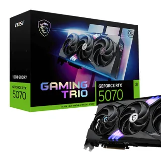 MSI GAMING GeForce RTX 5070 12G TRIO OC NVIDIA 12 GB GDDR7 MSI GAMING GeForce RTX 5070 12G TRIO OC NVIDIA 12 GB GDDR7
