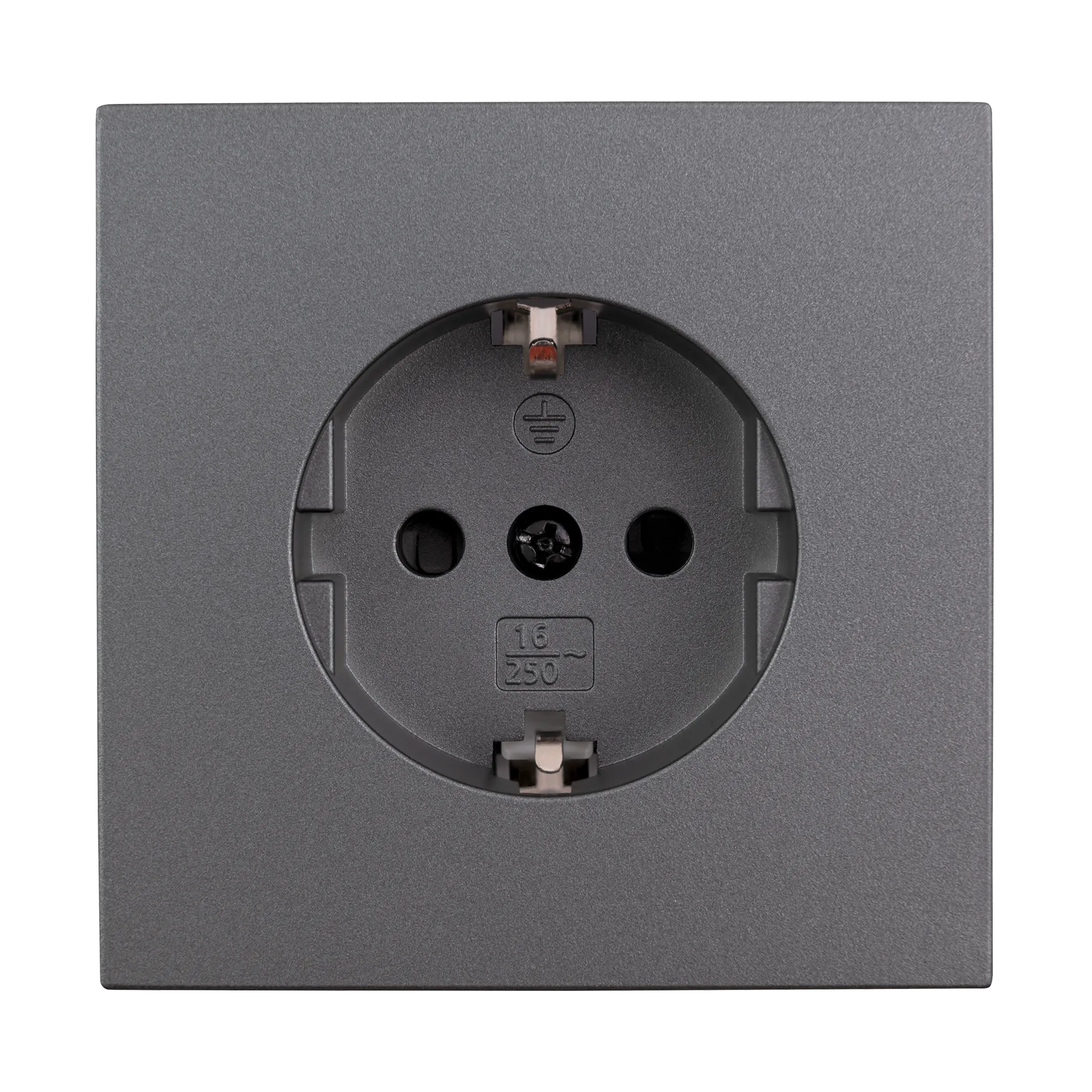 Schutzkontakt-Steckdose McPower ''Shallow'' 250V~/16A, Einsteckschutz, Steckanschluss, 18er-Pack – Bild 2