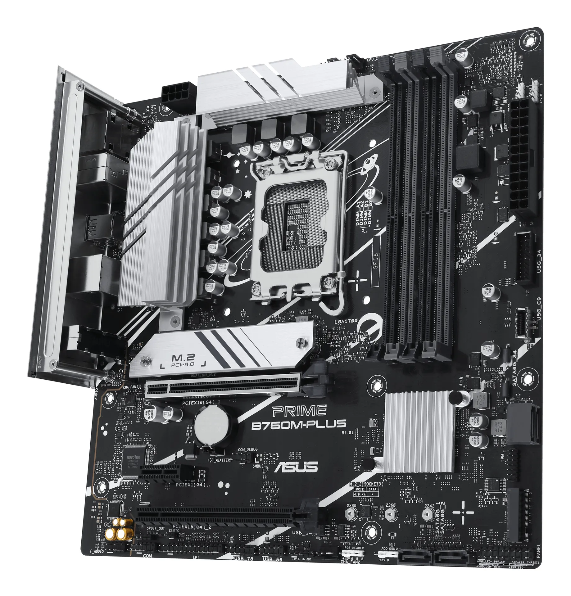 ASUS PRIME B760M-PLUS Intel B760 LGA 1700 micro ATX – Bild 4