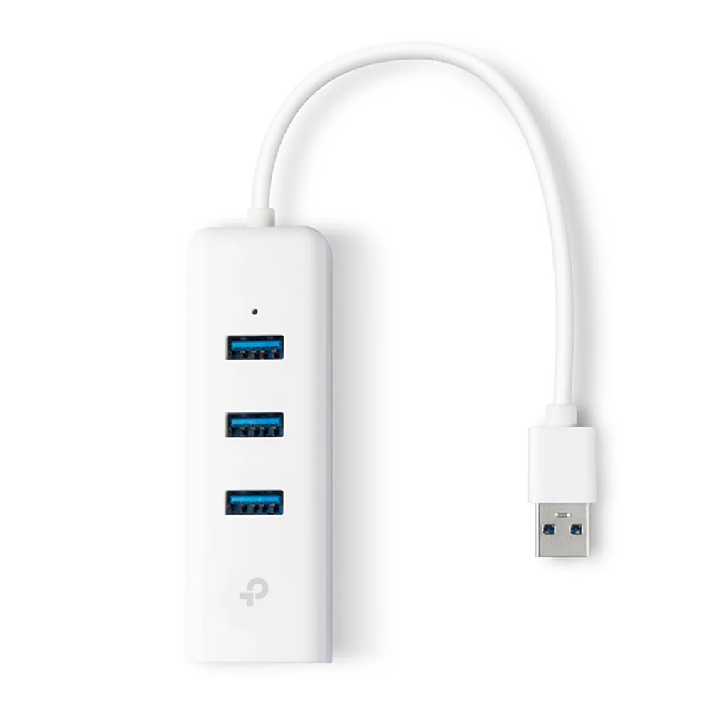 TP-Link 3-Port-USB3.0-Hub & Gigabit-Ethernet-Adapter TP-Link 3-Port-USB3.0-Hub & Gigabit-Ethernet-Adapter